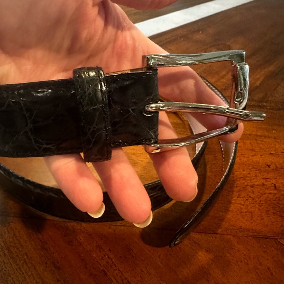 Mark Dingman Crocodile black belt 38 - Picture 9 of 9